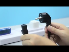 UE CEE7/7 3pin Plug Black Ac Set Angle Plug Cable Standard Vde Extension Power Cord