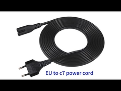 VDE EU 2PIN Plug para IEC C7 C8