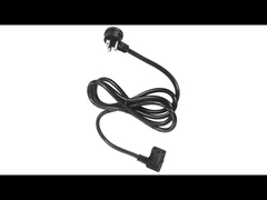 Ângulo à esquerda (90°) NEMA 5‐15P a IEC C13 Cordão de alimentação