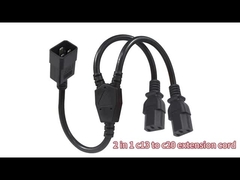 C20 para Cabo Divisor em Y 2xC13, 15A 250V