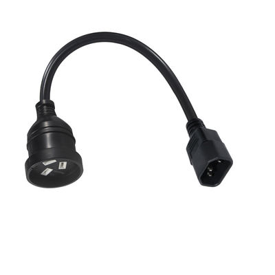 240V 3 Prong IEC 320 C14 cabo de energia elétrica para conexão de TV suave na Austrália