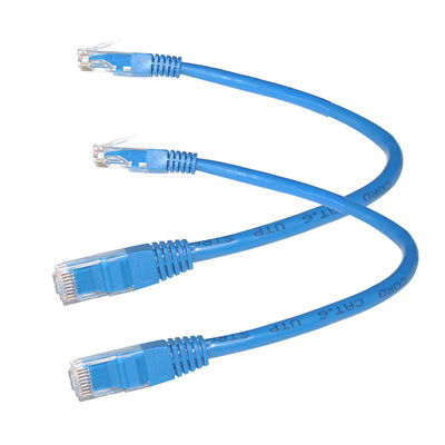 0.5m 1m 2m 3Mtr 23AWG 0.58mm RJ45 Cat6 Ethernet Patch Cable PVC revestido