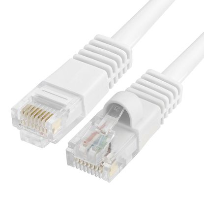 Cabo Ethernet Cat6 Plano 1m LSZH Blindado Cabo Patch RJ45