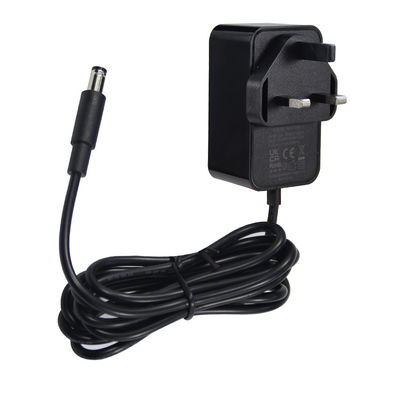 12V 1.5A britânico AC para DC 5.5*2.1 5.5*2.5mm adaptador de alimentação com certificado ROHS