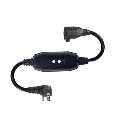 GFCI NEMA 515P a 515R Corda de extensão à prova d'água IP54
