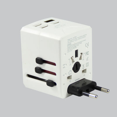 Adaptador de fonte de alimentação aprovado 4 em 1 com múltiplos enchufes EUA UE Reino Unido AU Carregador de viagem por enchufe
