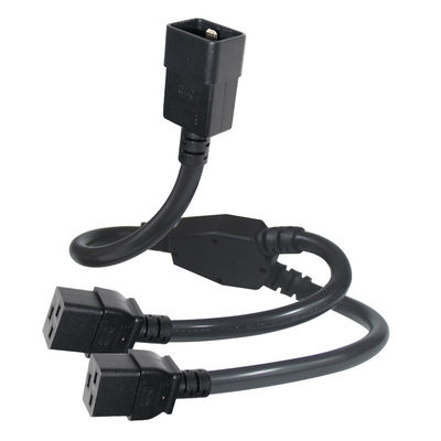Cable de separação de energia de bloqueio C20 para duplo C19 250V 10A