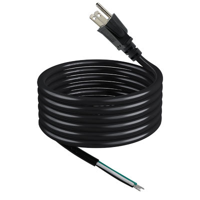 NEMA 5-15P a 10MM Cabo de extensão desligado de energia SJT SJTW 3 fios