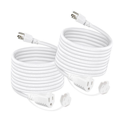 Sjt Ac Cord Heavy Duty Computer Television Power Plug NEMA 5-15p Cordão de extensão