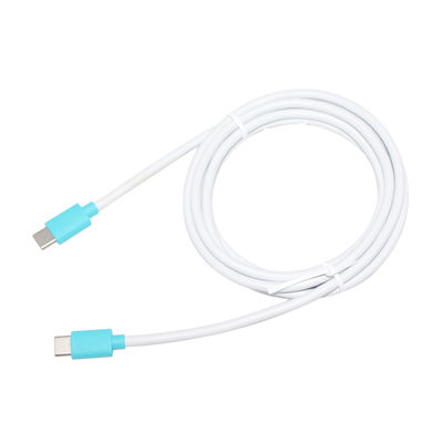 Cabeças de metal de 100W PD Cable de carregamento rápido USB C durável com revestimento TPE para MacBook CE Certificado