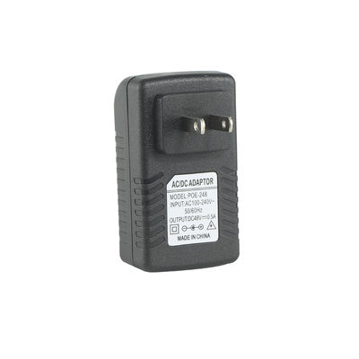 Adaptador de injetor PoE Plug - 48V Alimentação ativa por Ethernet IEEE 802.3af/at para câmeras IP, AP sem fio, telefones VoIP