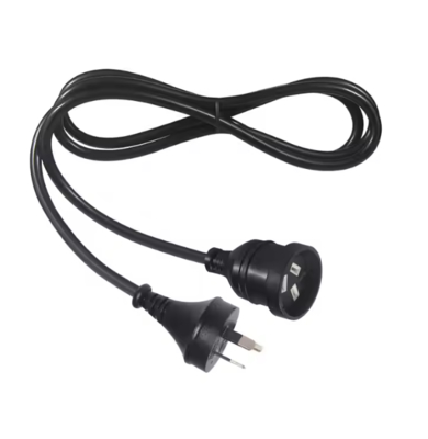 AU Plug to Female AUS Socket Extension Power Cord - Australian 3-Pin Mains Cable, 240V 10A/15A