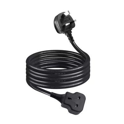 Reino Unido Fused Power Extension Lead 13A 250V Homem para Mulher
