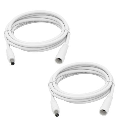 1Cable de extensão de adaptador de alimentação DC masculino para feminino para controlador de luz LED