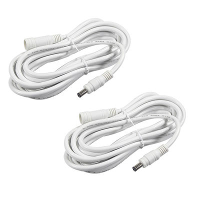 1Cable de extensão de adaptador de alimentação DC masculino para feminino para controlador de luz LED