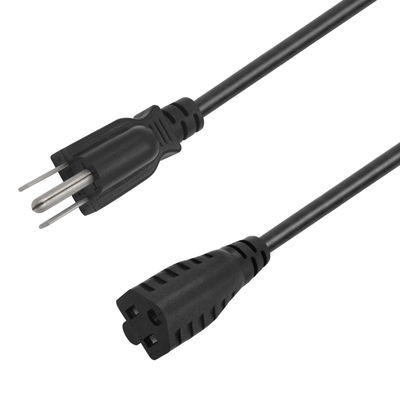 Desmontado e enlatado para NEMA 515P 3pin cabo de energia elétrica para eletrodomésticos