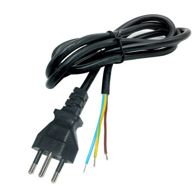 Conector IEC C13 Cordão de alimentação brasileiro Brasil 3 pin Cable de alimentação 100v-240v