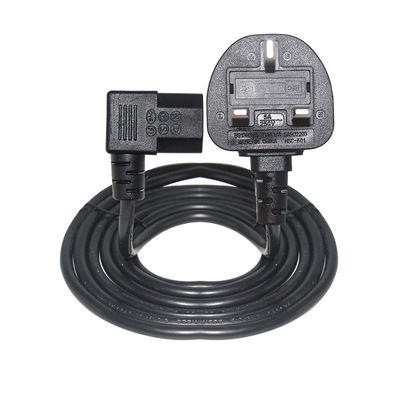 IP11 cabo de alimentação de aparelhos domésticos 0,5 m com 3 núcleos H05VV-F cabo 3 * 0,75/1,0/1,5 mm2
