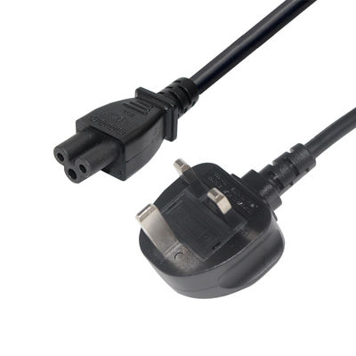 IP11 cabo de alimentação de aparelhos domésticos 0,5 m com 3 núcleos H05VV-F cabo 3 * 0,75/1,0/1,5 mm2