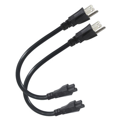 Nema 515P para IEC C5 Chaleira Plug Rice Cooker Cordão de alimentação 3Pin Retrátil