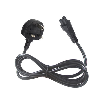 Cabo de alimentação UK BS1363 com conector IEC C5 Fusível 3A 250V
