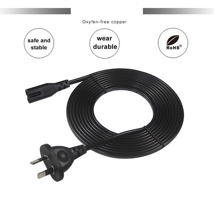 2.5A 250V C7 Plug Aus Saa Cordão de alimentação India Socket 16Amp Austrália cabo de alimentação
