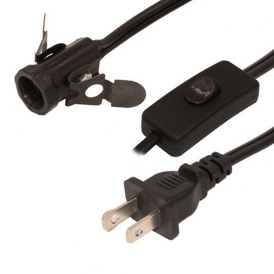 E27 Porta-Lâmpadas Base Externa Porta-Lâmpadas Soquete Led Com US Plug Impermeável