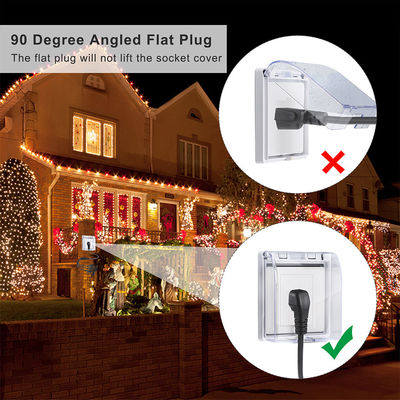 Certificado dos EUA 6Ft 3 Pin Plug 515P para 3 Way Nema 515R Ac Extension Cord Three Prong Outlet Splitter
