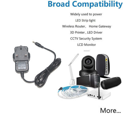 1A Adaptador DVR ajustável de 3-12V DC 12V 2A Saída Adaptador de energia de comutação AC-DC para CCTV