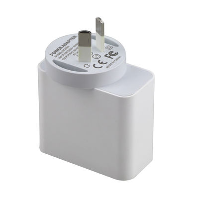 Adaptador de alimentação AC DC 65W Tipo-C com QC 3.0 e Carregamento sem fio AU SAA Entrada aprovada 100-240V