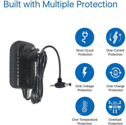 OEM Dual Dc 2.1Mm 2.5Mm 12V Fornecimento de energia AC Adaptador Eu Us Uk Au Plug