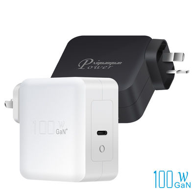 100W Mini High Power AU SAA QC3.0 4.0 Usb Tipo C Pd Gan Carregador de telefone de parede para QC4.0