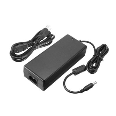 DC48V 3500mA 5.5*2.1mm Adaptador de fonte de alimentação de escritório com conector DC de ângulo