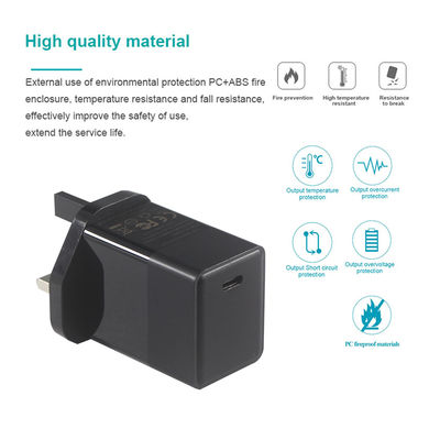 45W Tipo-C UK Usb Wall Charger 65W 30W Pcba Fast Gan Travel Charger Austrália