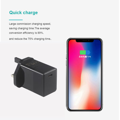45W Tipo-C UK Usb Wall Charger 65W 30W Pcba Fast Gan Travel Charger Austrália