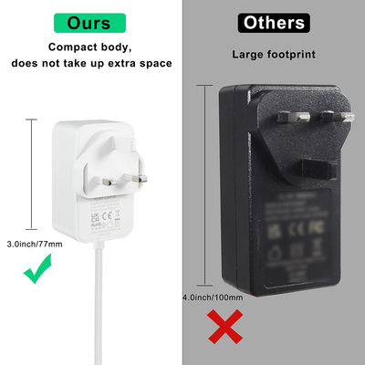 Adaptador de alimentação 12V 2A UK Plug For Kids Carros Elétricos DC Jack 5.5x2.1mm