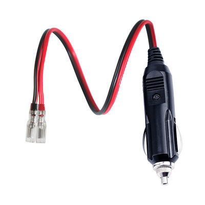 Fusível 15A com LED Light Car Cigarette Lighter Strip End Extension Cable