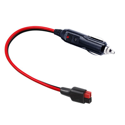 Cable de energia solar Cigarette Lighter macho a 15A Anderson Plug Cable de energia solar painel