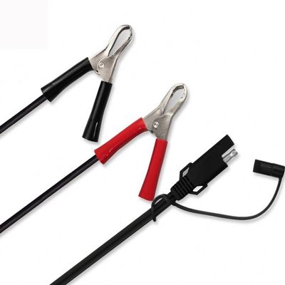 1.5ft 14AWG Bateria Alligator Crocodile Clip para SAE 12V Rapido Desliga
