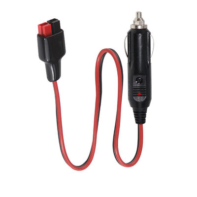 Plug do isqueiro de cigarros 15Amp Cable de energia solar com Adaptador de porta padrão Goal Zero