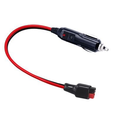 Plug do isqueiro de cigarros 15Amp Cable de energia solar com Adaptador de porta padrão Goal Zero