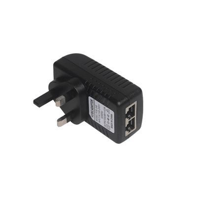 Portão de tomada POE Injector Splitter Poe Injector Adaptador 12V 24V 30W 48V 1A