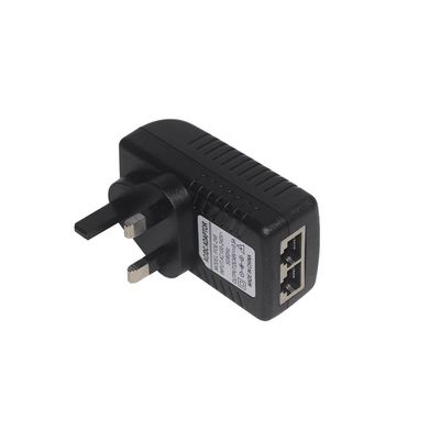 10/100Mbps POE Adaptador de alimentação 24V1A Adaptador de alimentação de comutação EU