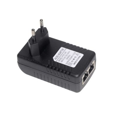10/100Mbps POE Adaptador de alimentação 24V1A Adaptador de alimentação de comutação EU