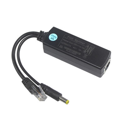 802.3Af 100Mbps 12V POE Injetor Splitter Jack Industrial Dc 5525Mm