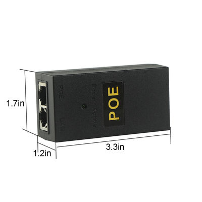 Adaptador de alimentação POE de computador personalizável 12v 24v 36v 48v 0.5a 1a 2a