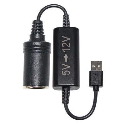 Conversor USB para cigarro Soquete feminino 5v para 12v USB OEM / ODM Disponível
