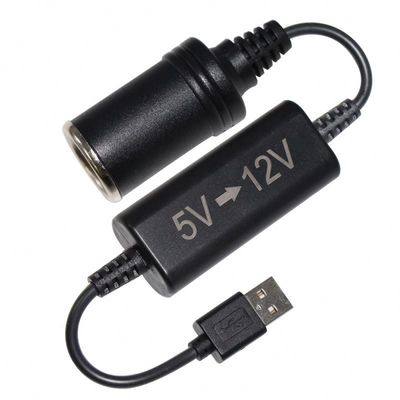 Conversor USB para cigarro Soquete feminino 5v para 12v USB OEM / ODM Disponível
