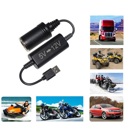 Conversor USB para cigarro Soquete feminino 5v para 12v USB OEM / ODM Disponível