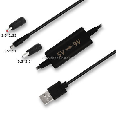 8m USB para cabo de alimentação DC Aumente o seu roteador WIFI e câmera com 5V para 12V Converter